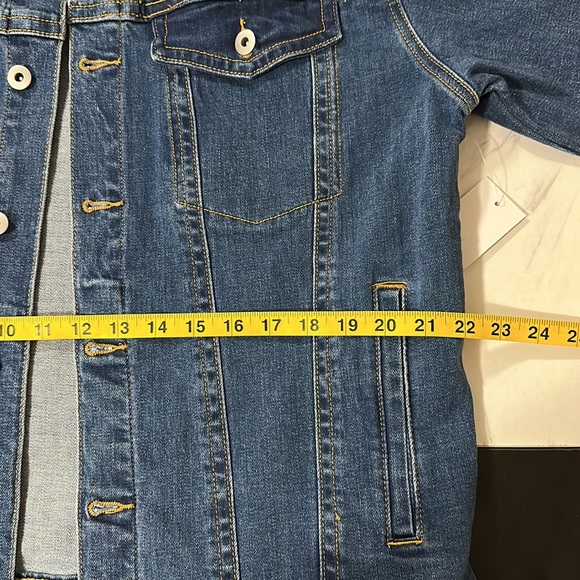 BP Denim Trucker Jacket 80s Stone Wash - Picture 5 of 7